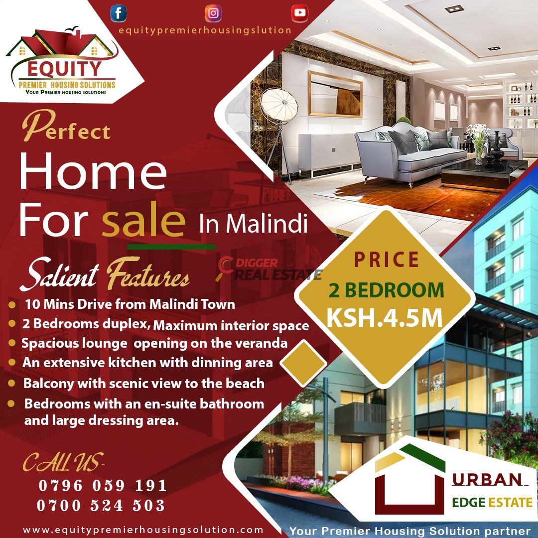 2 bedrooms Duplex for sale in MalindiDigger Real estate.Sell and Buy